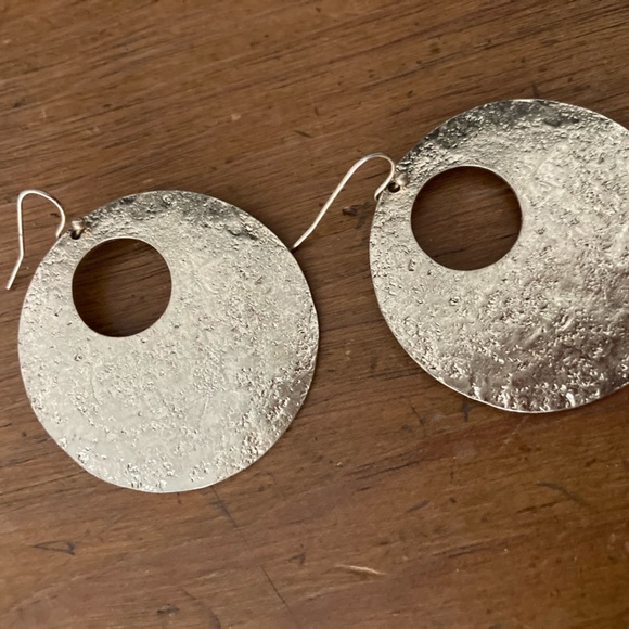 Jewelry Artist Made Hammered Metal Earrings Poshmark